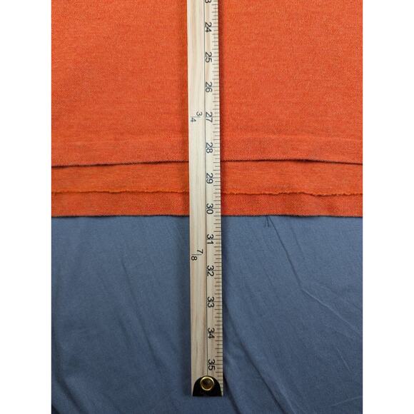 Ralph Lauren Polo Shirt Men's XL Short Sleeve Orange Preppy Casual 100% Cotton - Picture 7 of 8